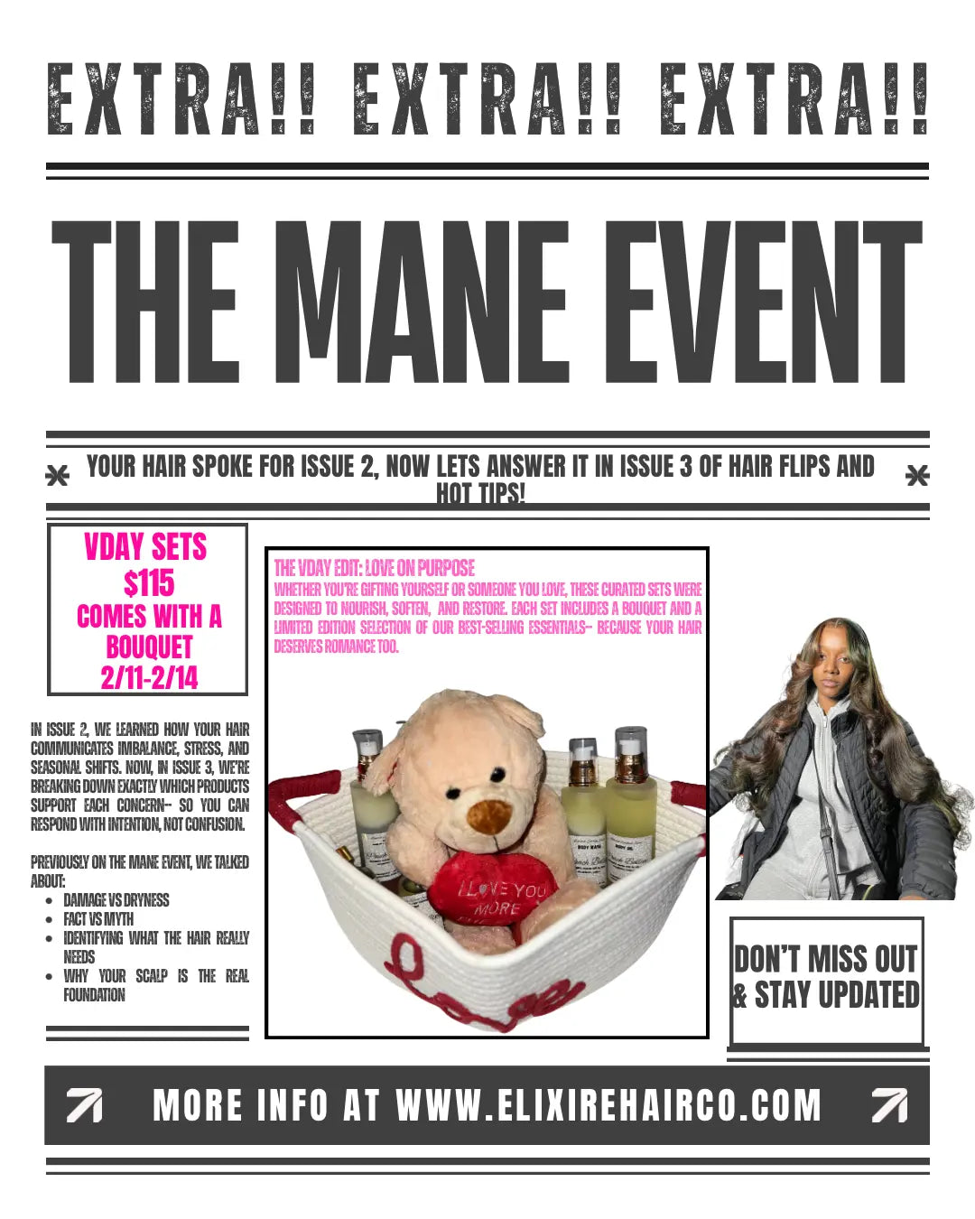 MANE EVENT | NEWSLETTER SERIES, ISSUE 3