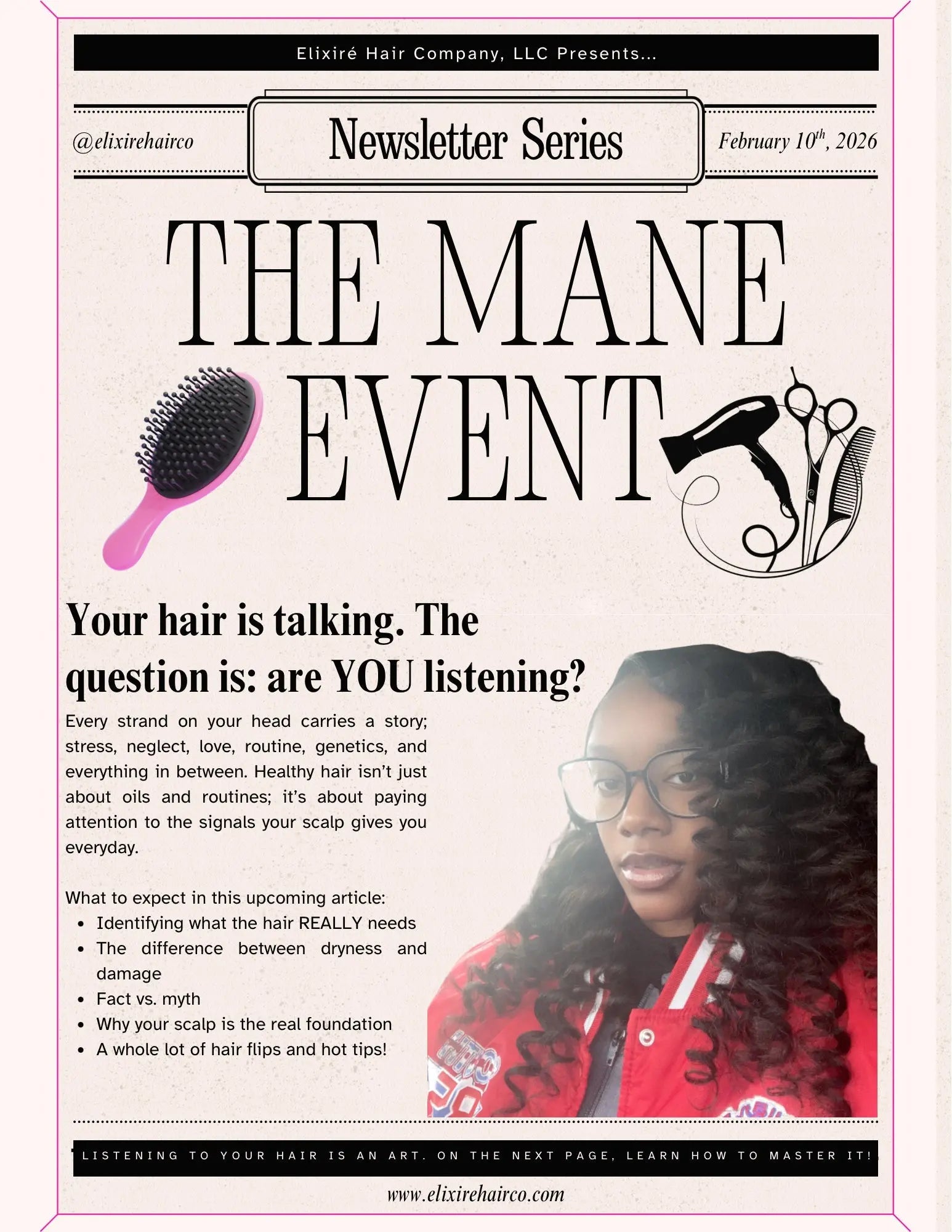 MANE EVENT NEWSLETTER SERIES, ISSUE 2