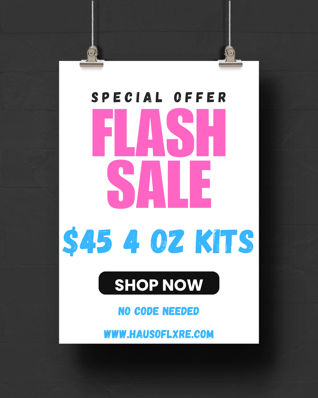 $45 4 oz. Kits