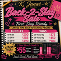 Back-2-Slay: Back to School Sale Elixiré Hair Company, LLC