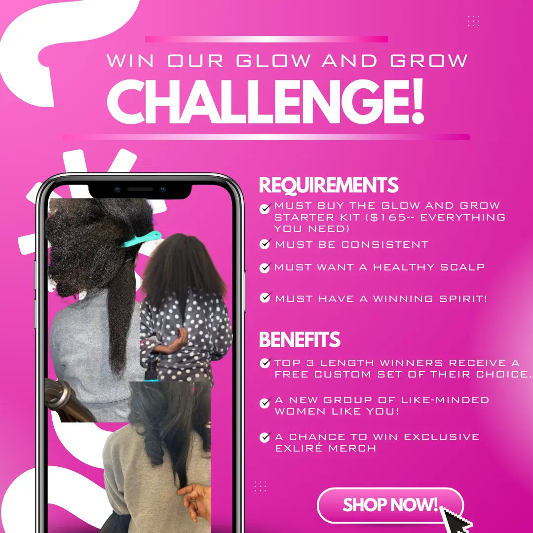 Glow & Grow Challenge – Join the Ultimate Healthy Hair Journey!